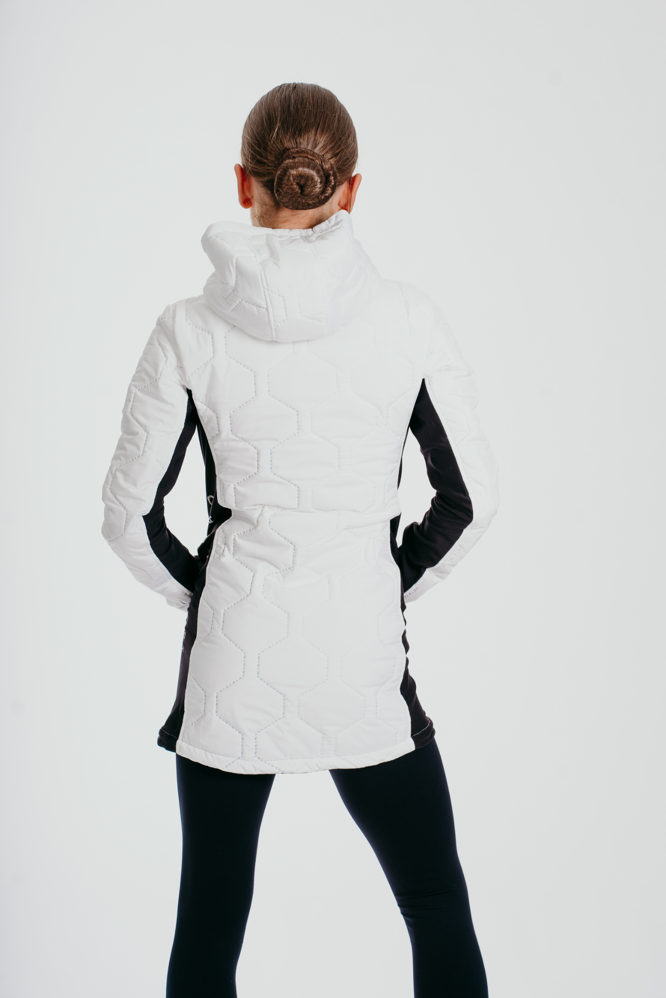Prepare To Win Long-line Coat In White
