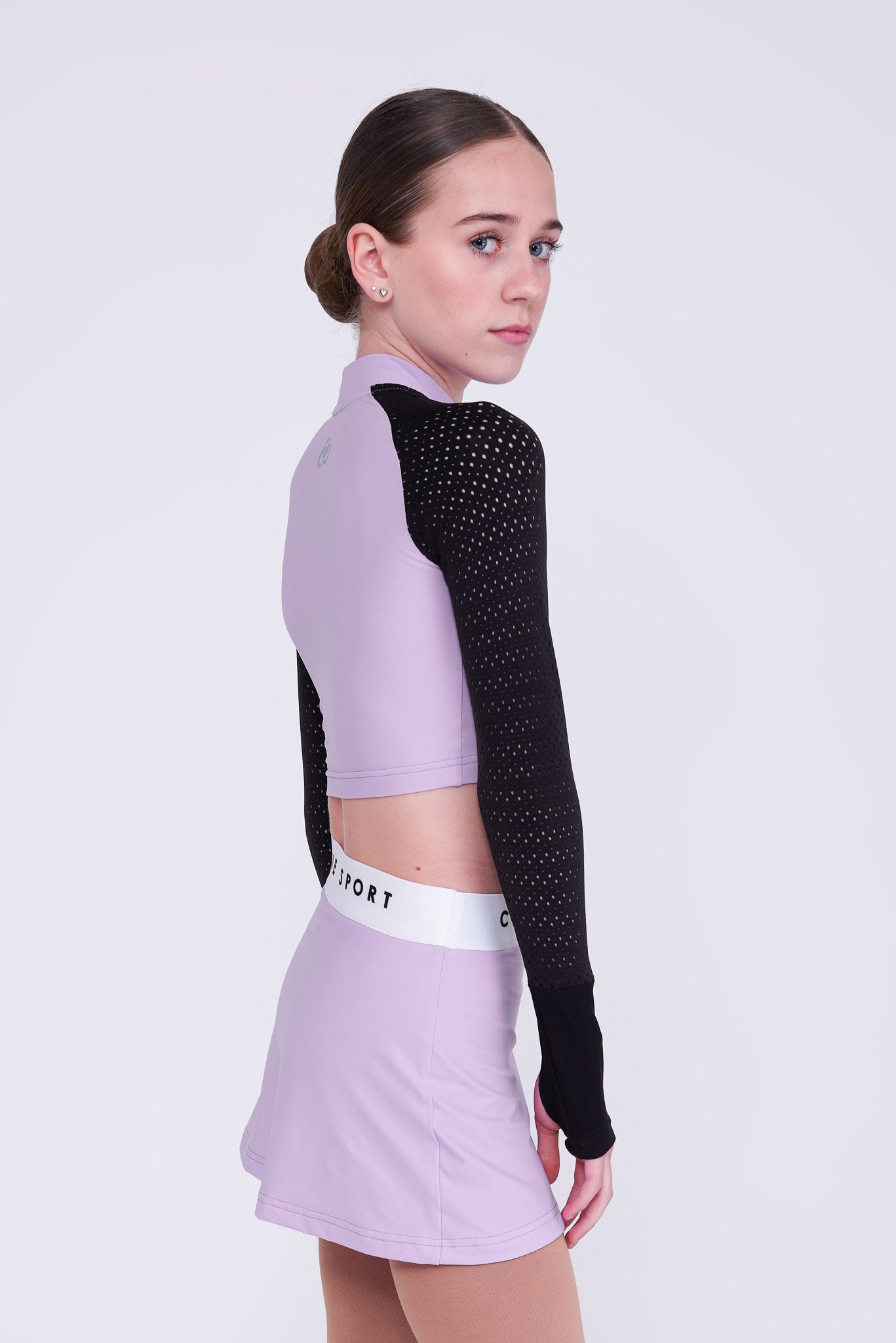 Inspire Crop Top in Amethist