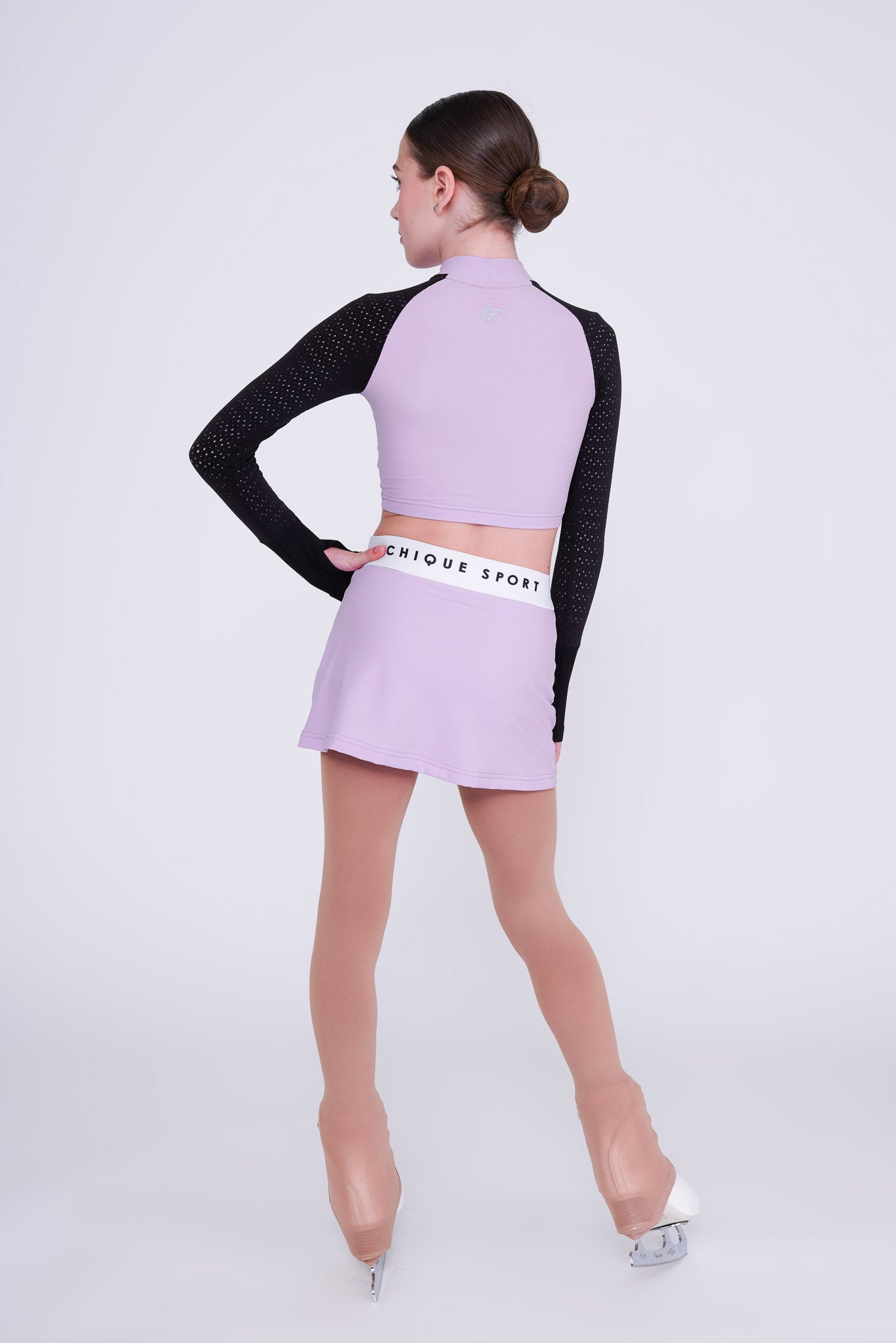 Inspire Crop Top in Amethist