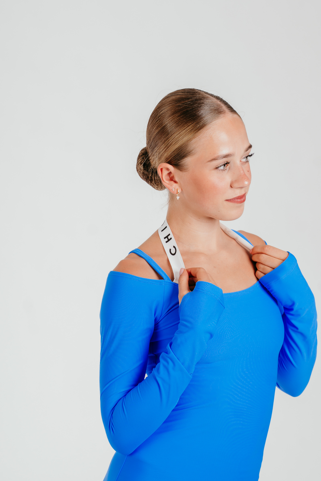 Fearless Long-Sleeve Top in Azure