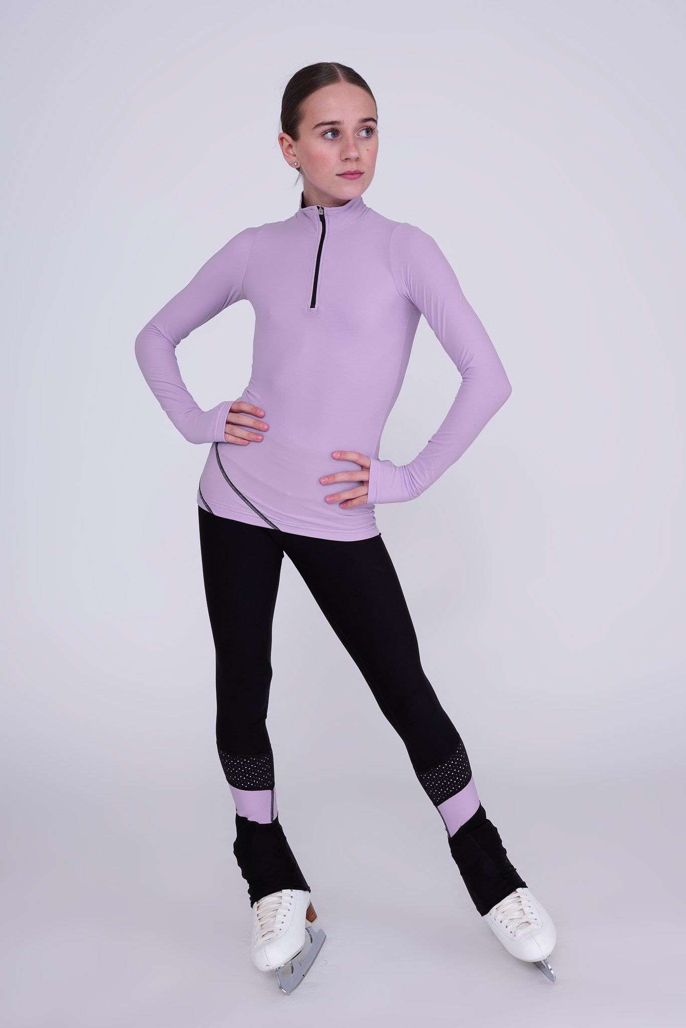 Desire Half-Zip -paita värissä Ametisti