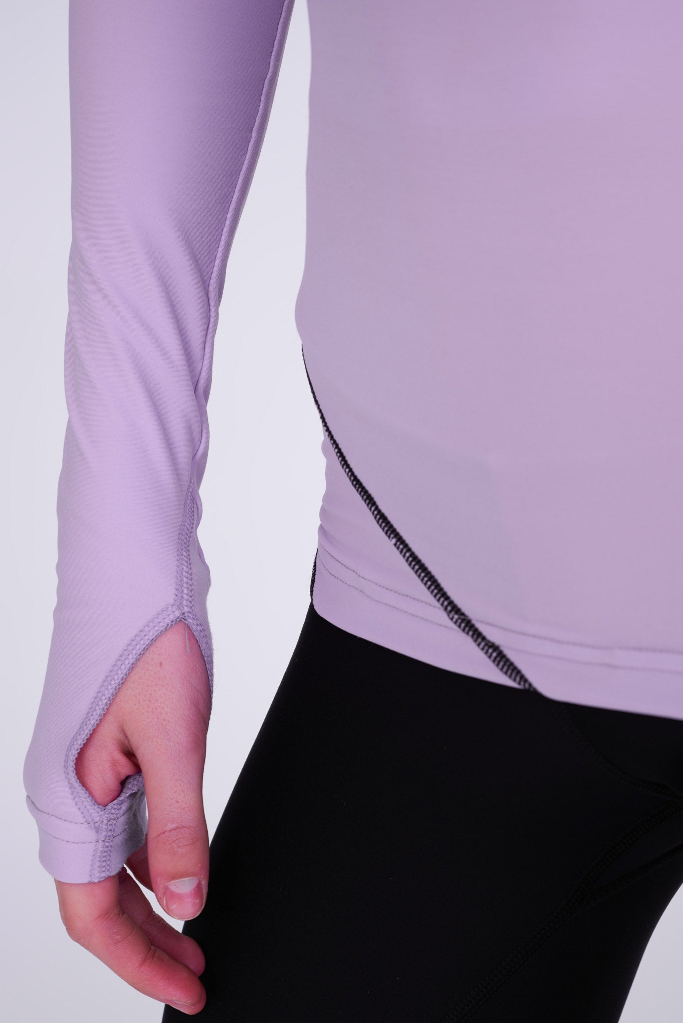 Desire Half-Zip -paita värissä Ametisti