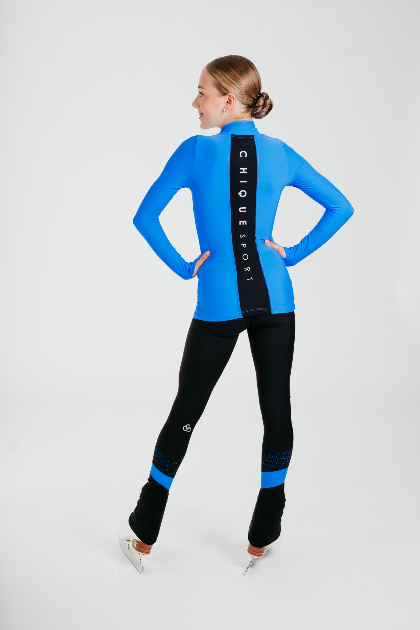 Desire Half-Zip Top in Azure