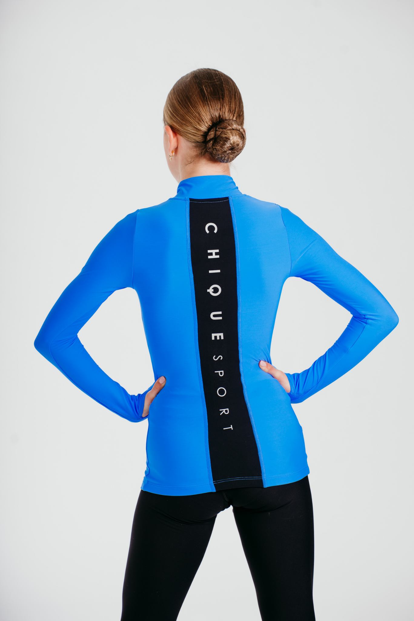 Desire Half-Zip Top in Azure