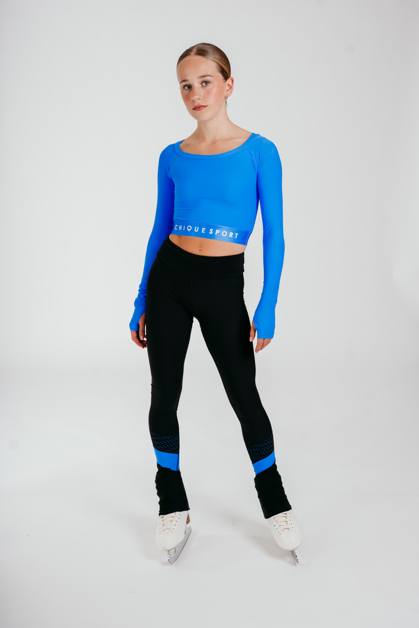 Desire Non-Slip Leggings in Azure