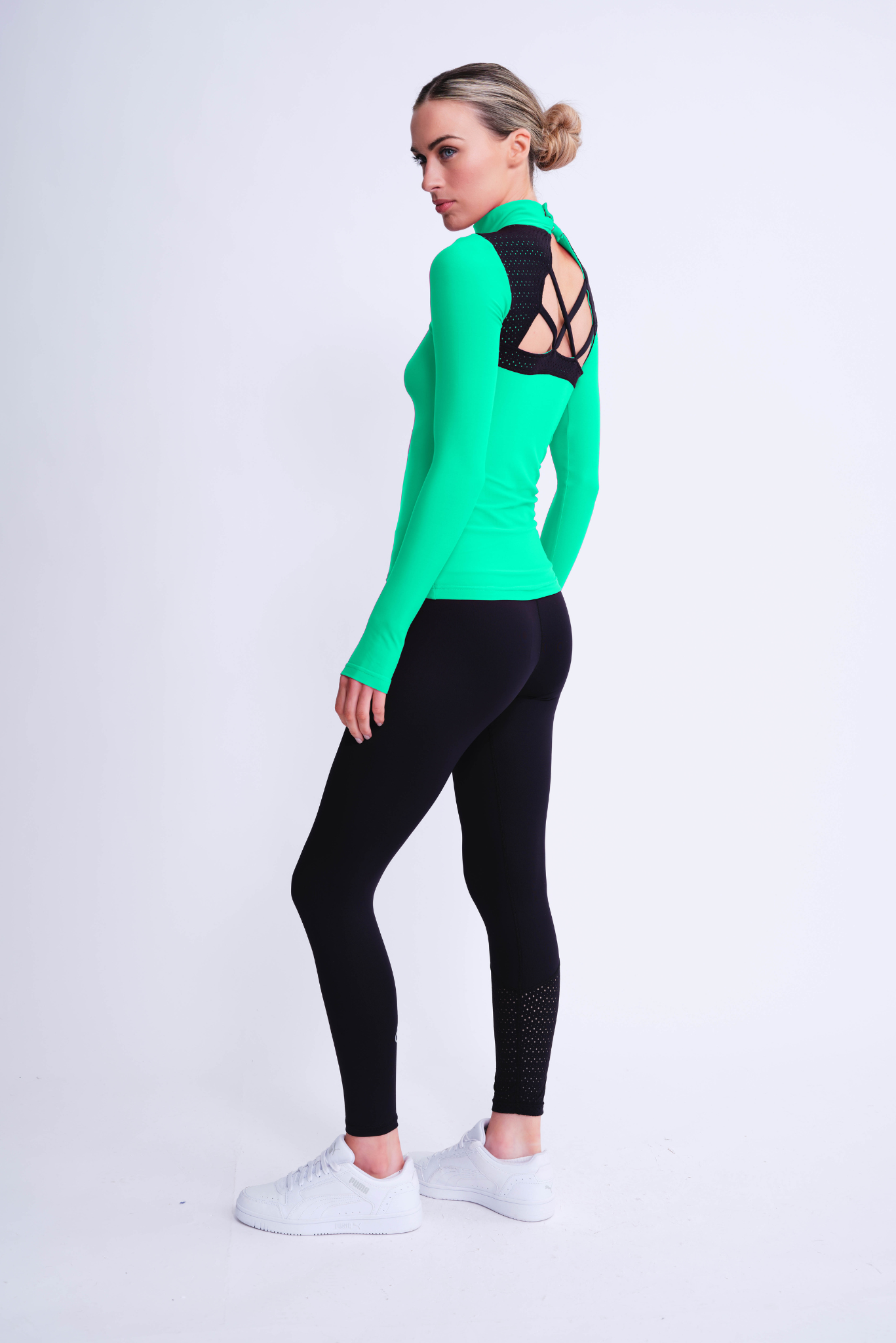 Passion Long-Sleeve Top in Ocean
