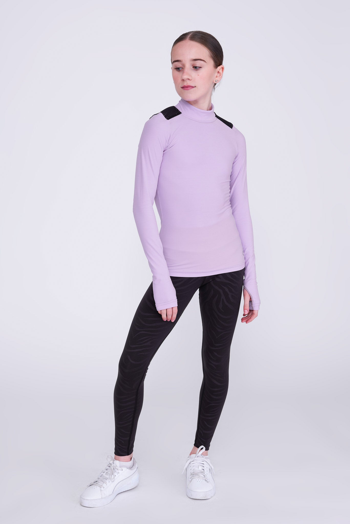 Passion Langarmshirt in Amethyst