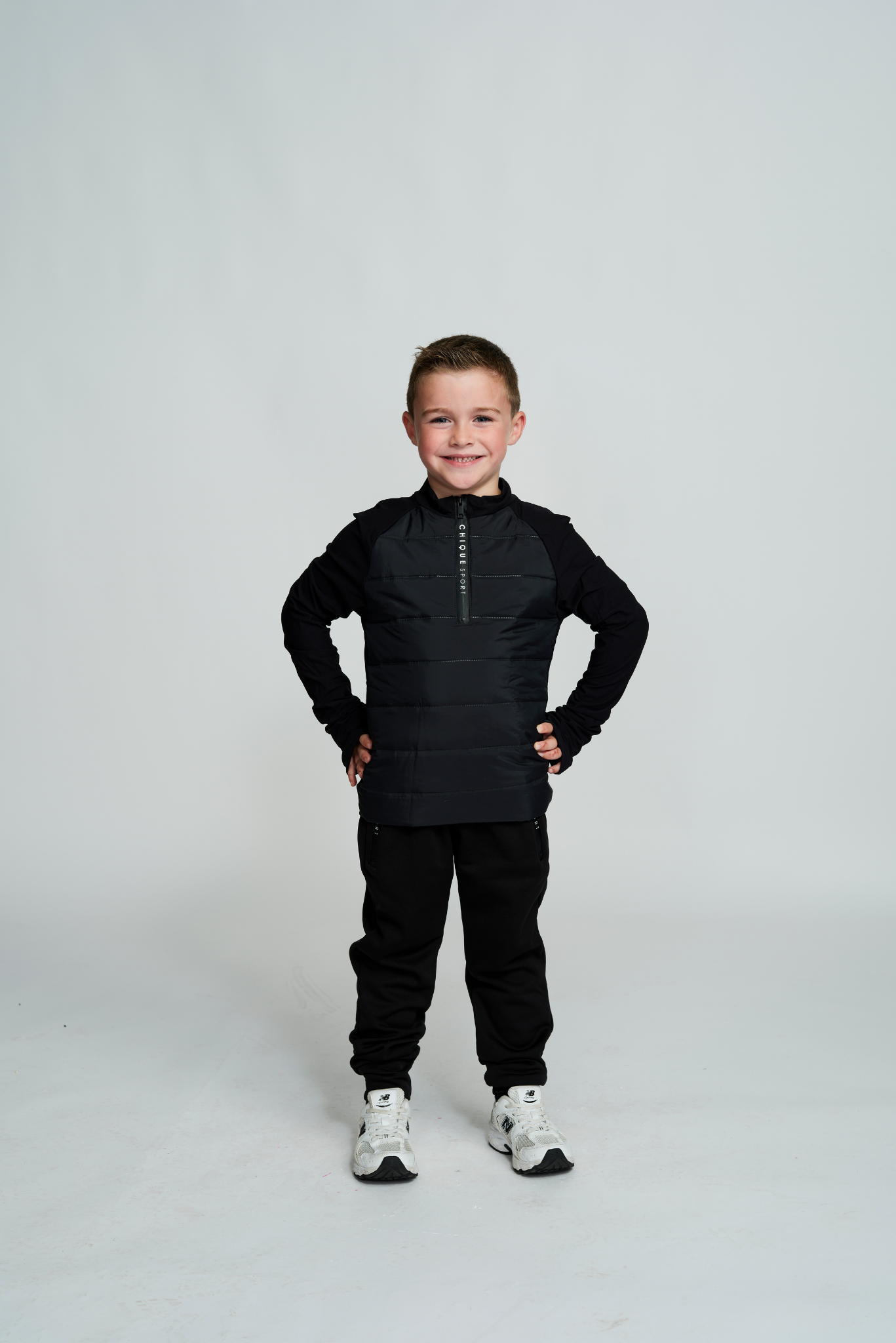 Empower Padded Half-zip Top Boys