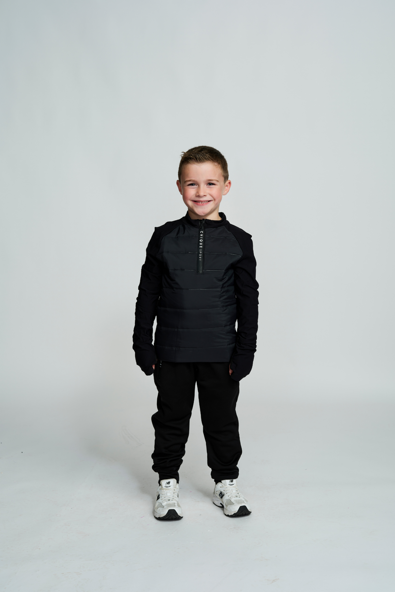 Empower Padded Half-zip Top Boys