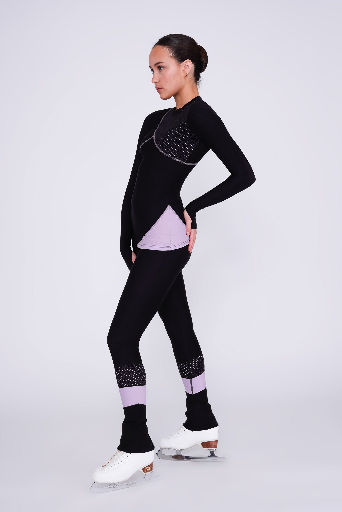 Desire Long-Sleeve Top in Amethyst