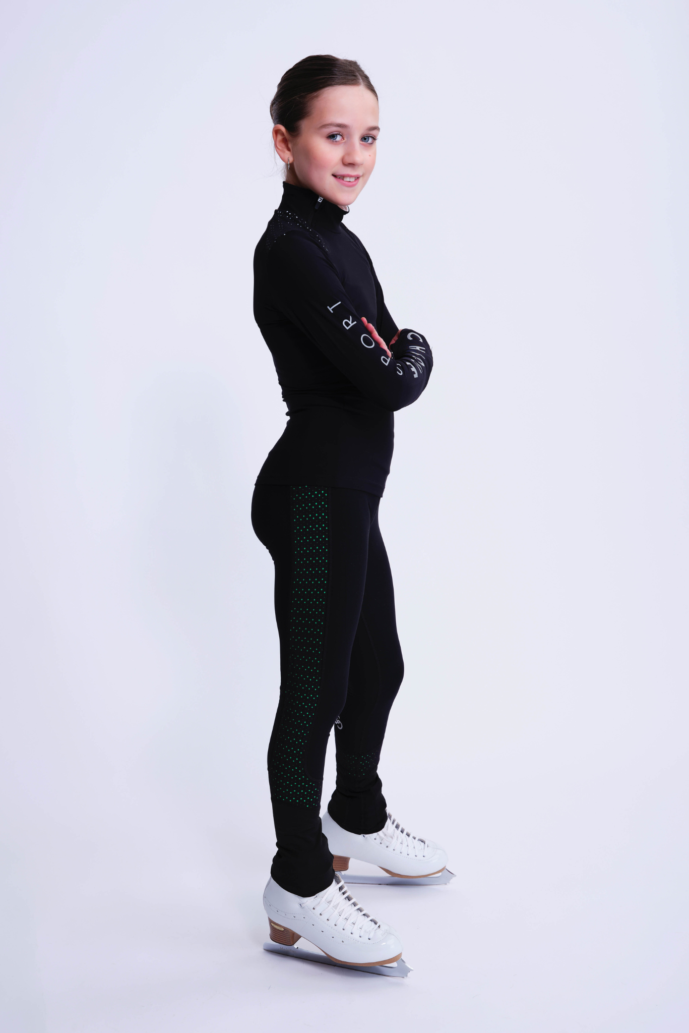 Passion Non-Slip Leggings in Ocean