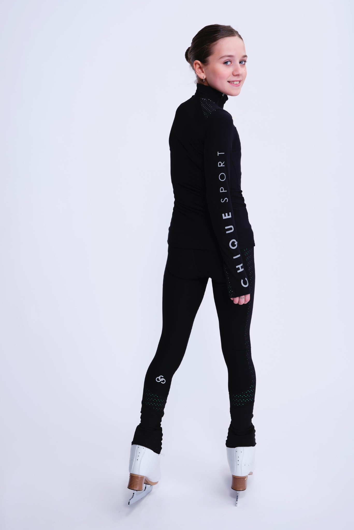Passion Non-Slip Leggings in Ocean