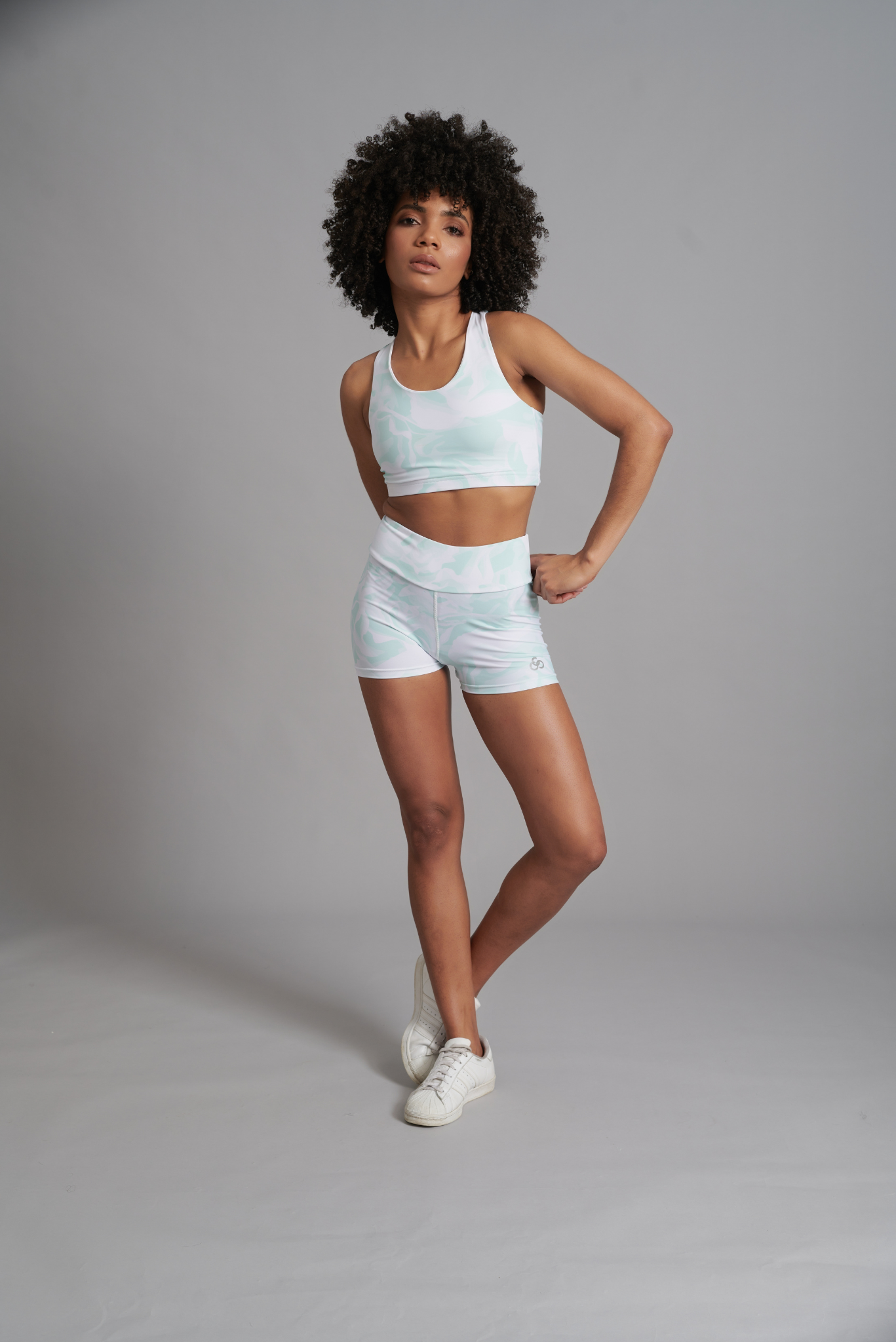 Sport-BH in Pastellgrün