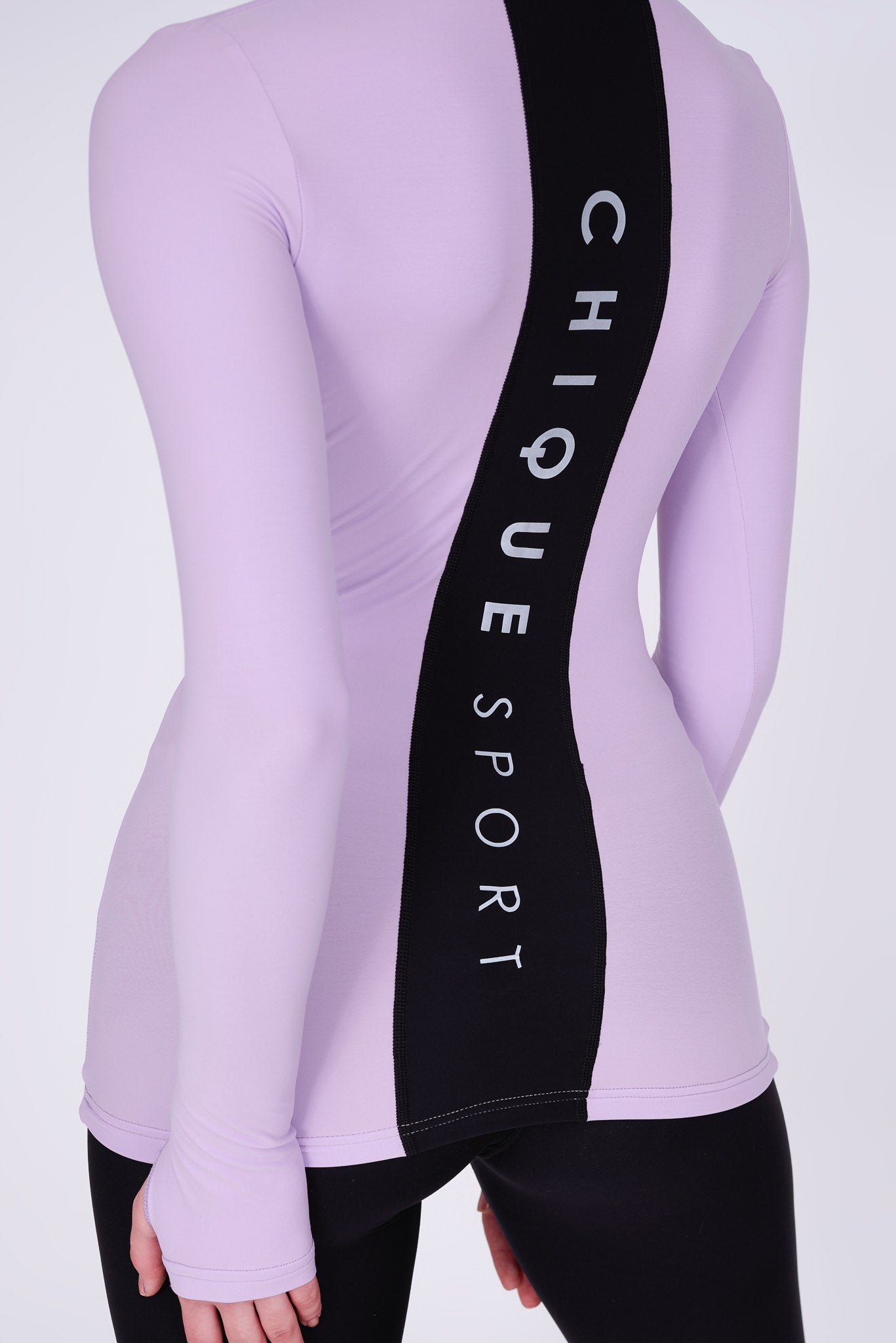 Desire Halb-Zip-Oberteil in Amethyst