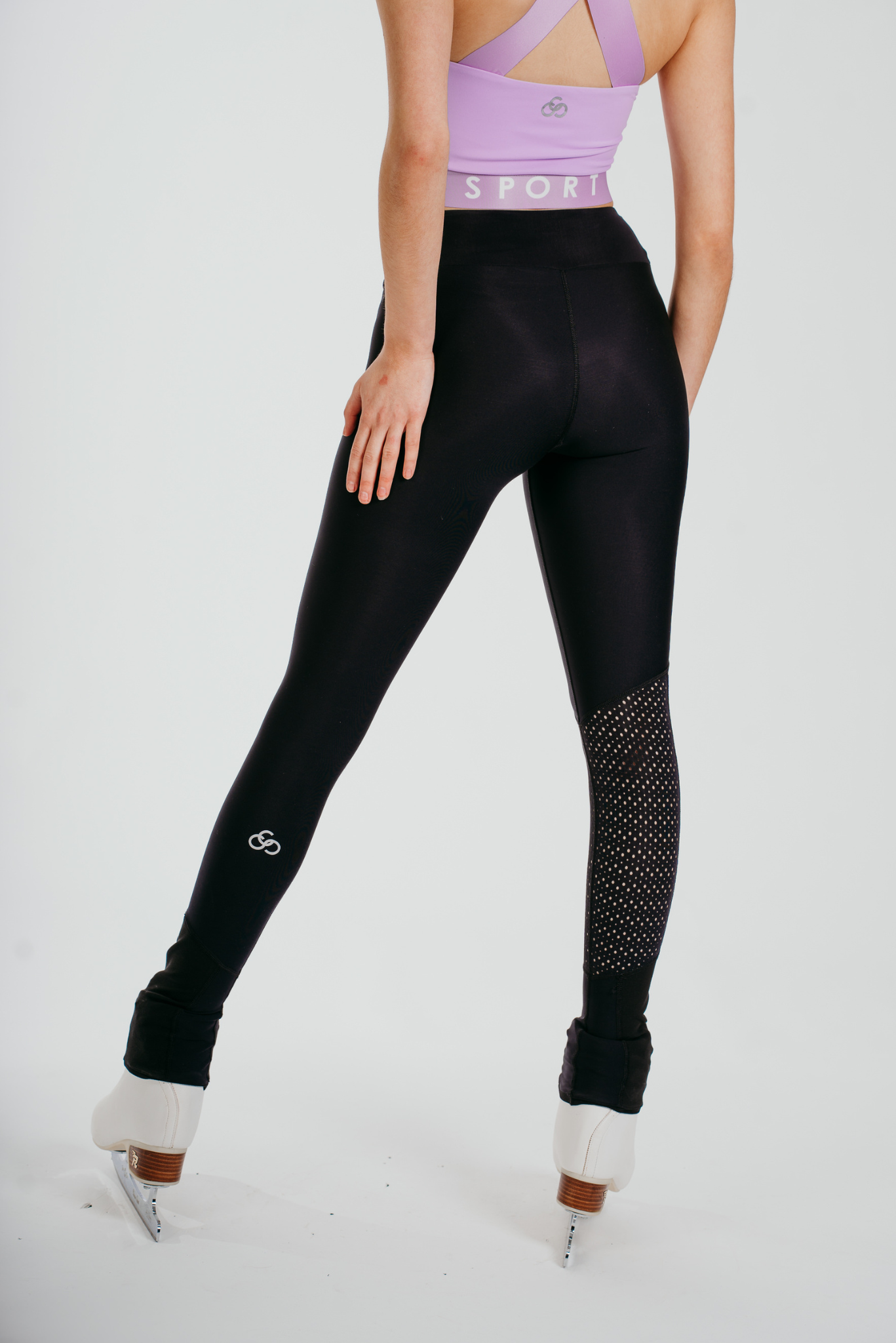 Inspire Leggings Antidérapants en Améthyste