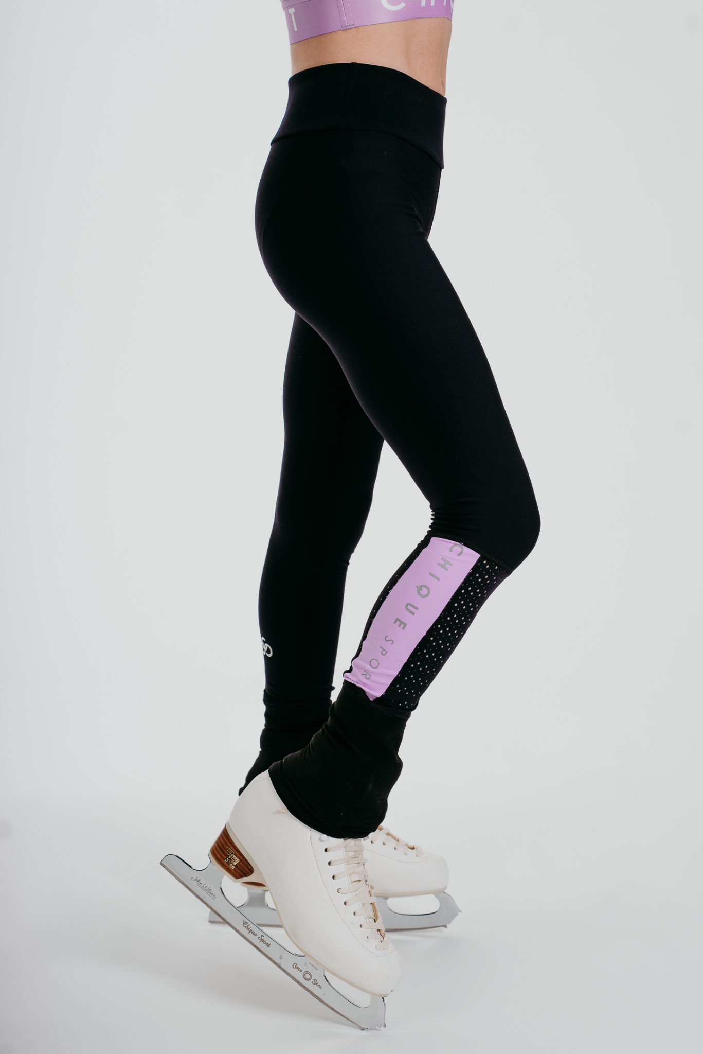 Inspire Leggings Antidérapants en Améthyste