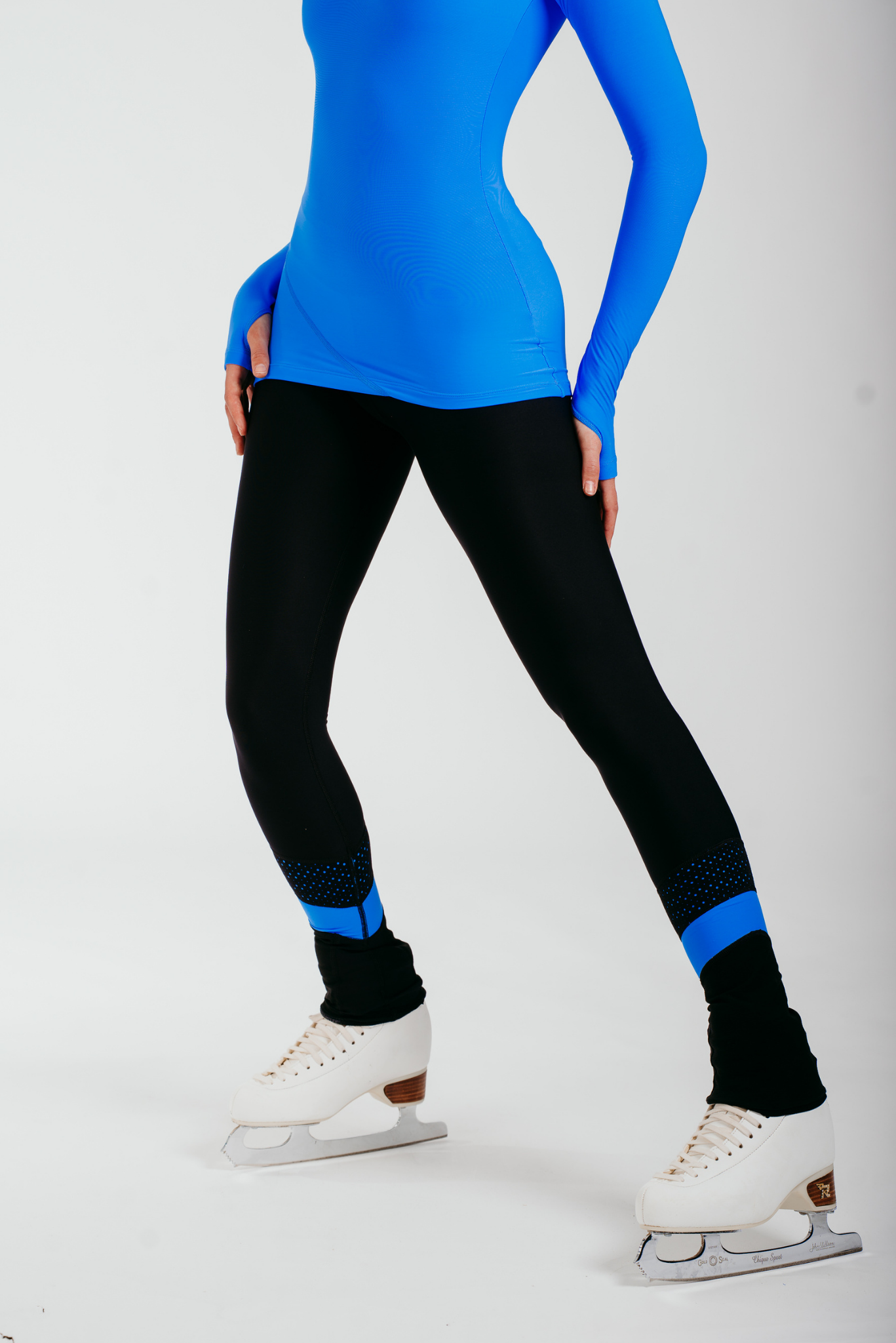 Desire Non-Slip Leggings in Azure