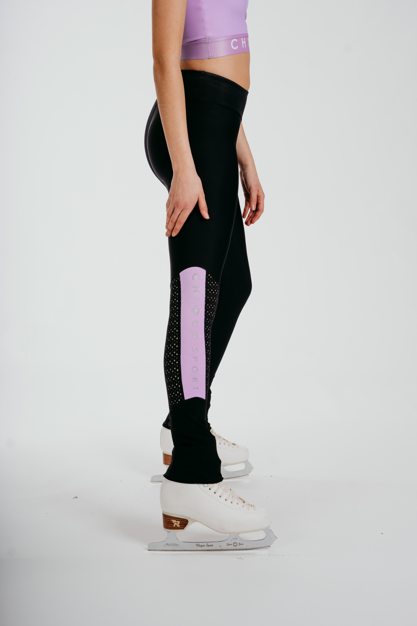 Inspire Anti-Rutsch Leggings in Amethyst