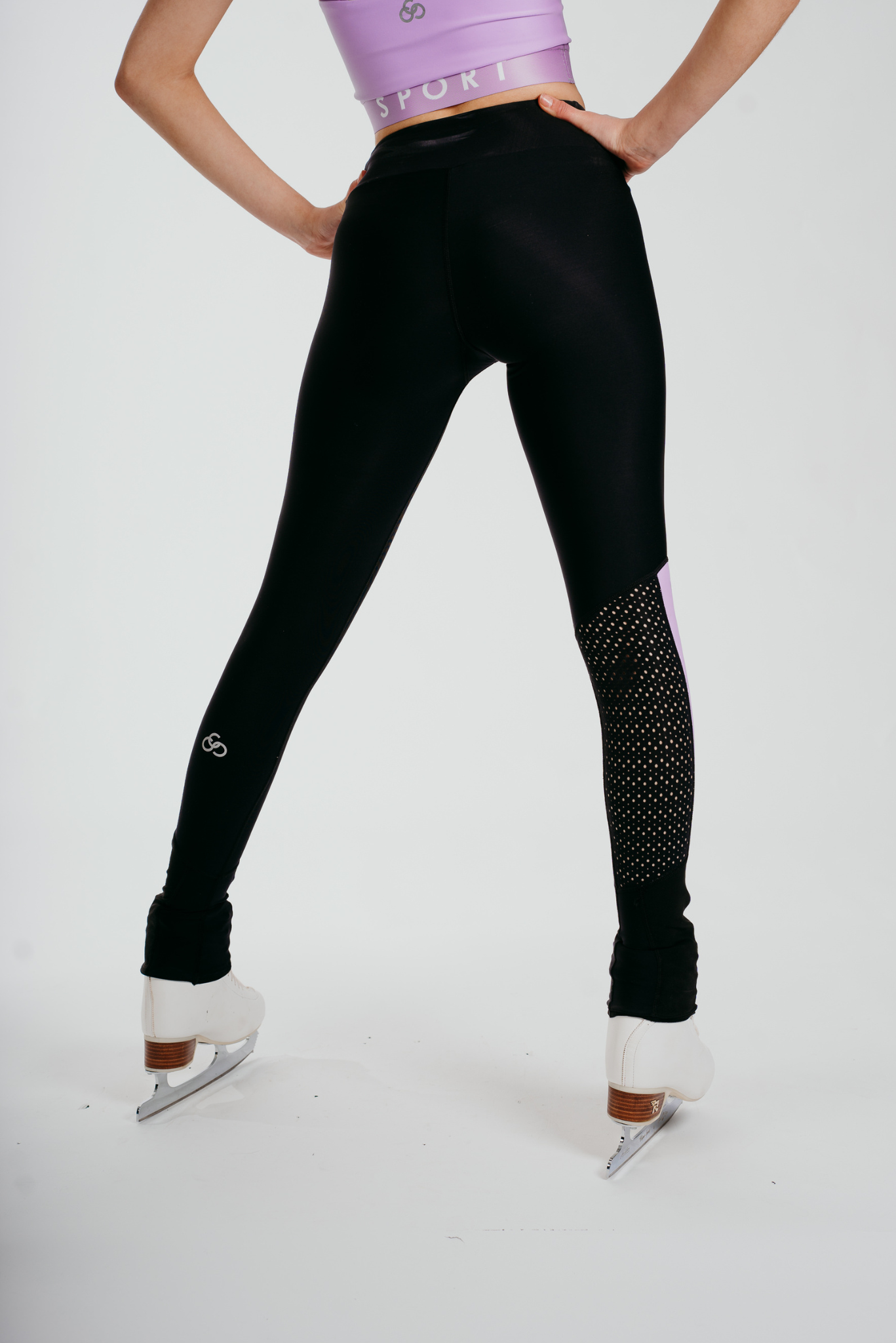 Inspire Anti-Rutsch Leggings in Amethyst