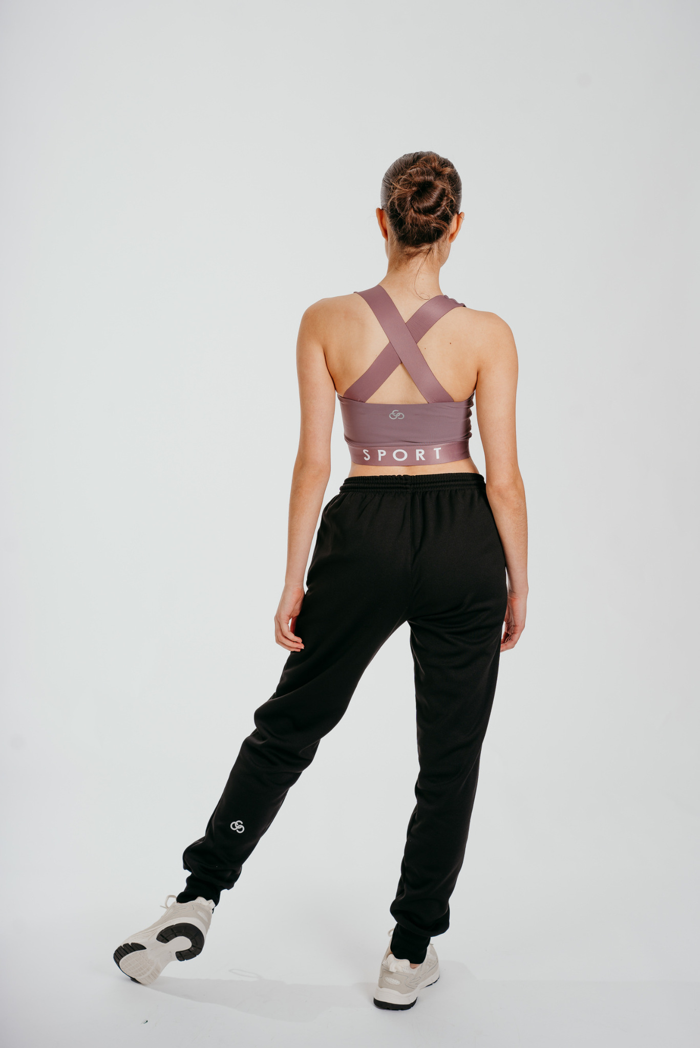 Fierce Halo Crop Top in Nerz