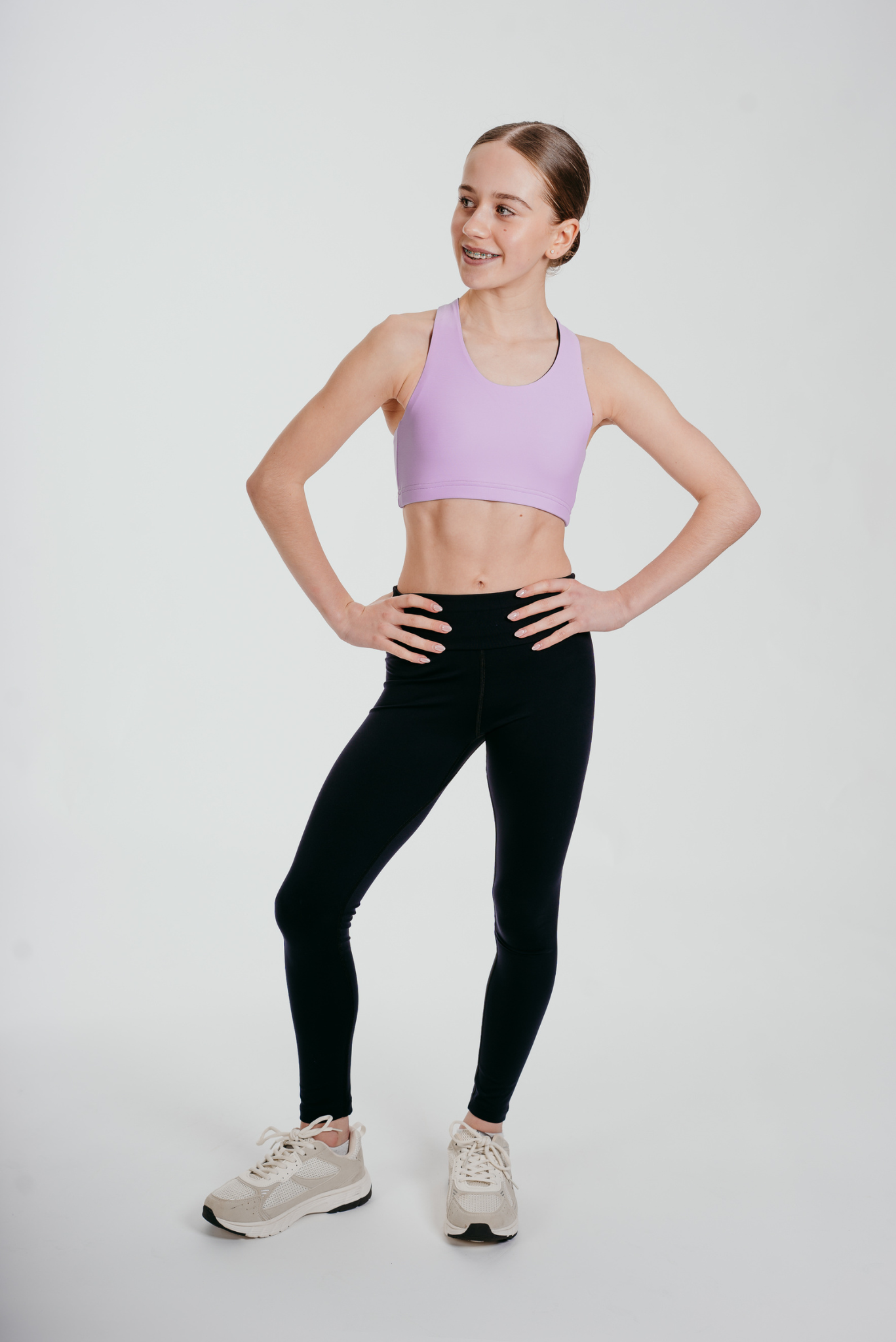 Soutien-gorge de sport en Améthyste