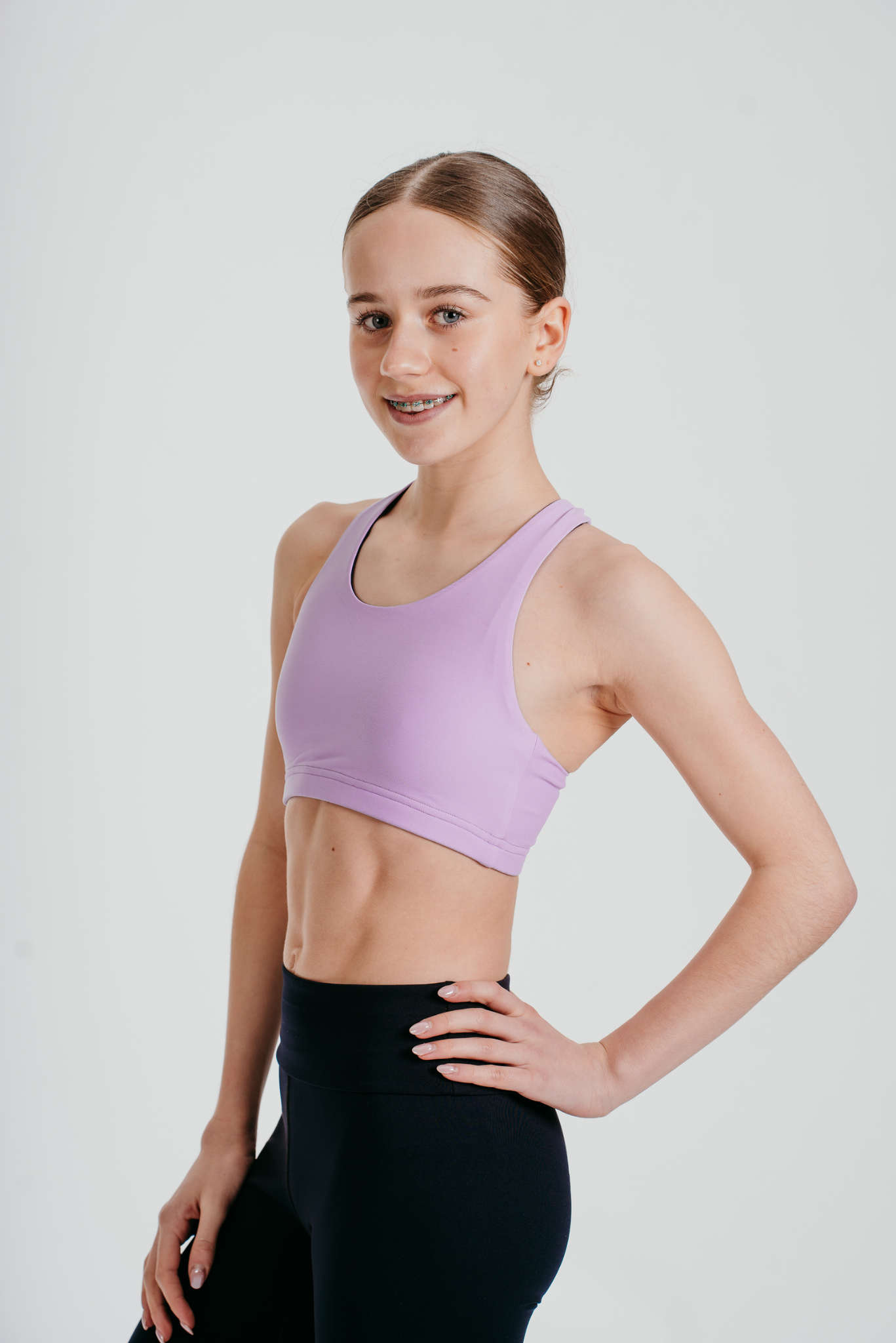 Soutien-gorge de sport en Améthyste