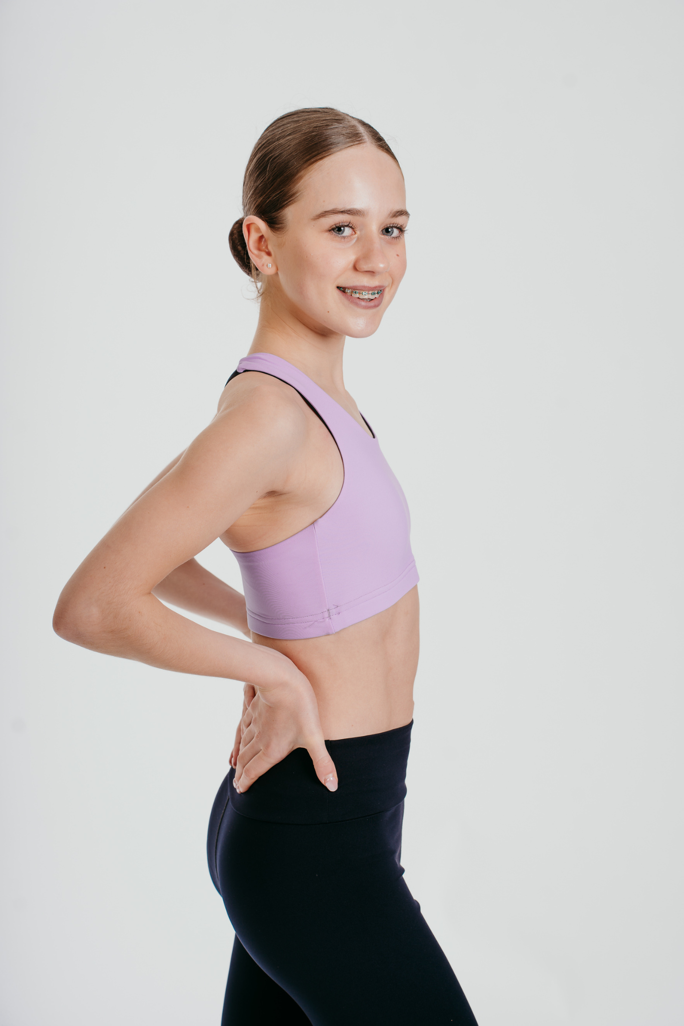 Soutien-gorge de sport en Améthyste