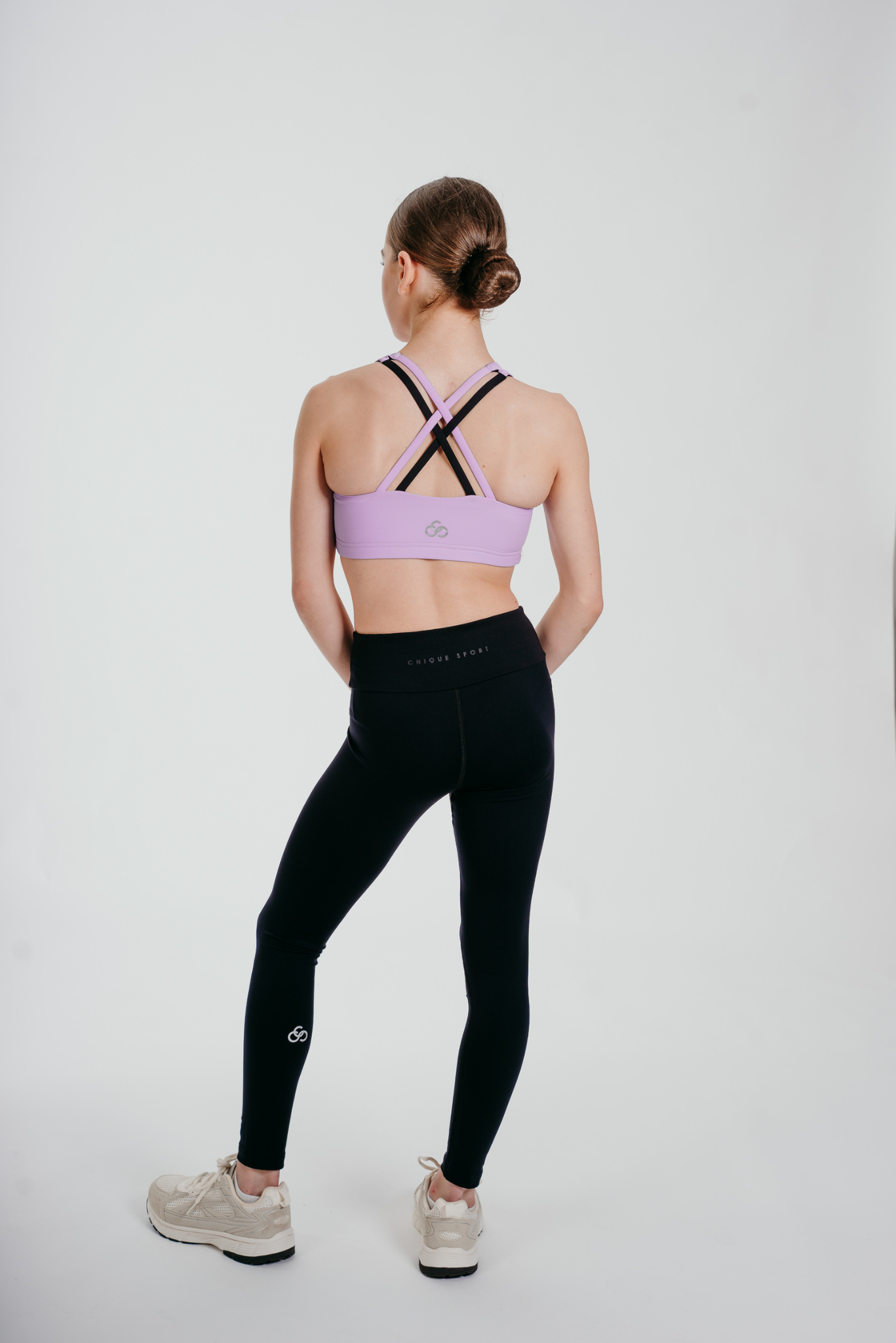 Soutien-gorge de sport en Améthyste