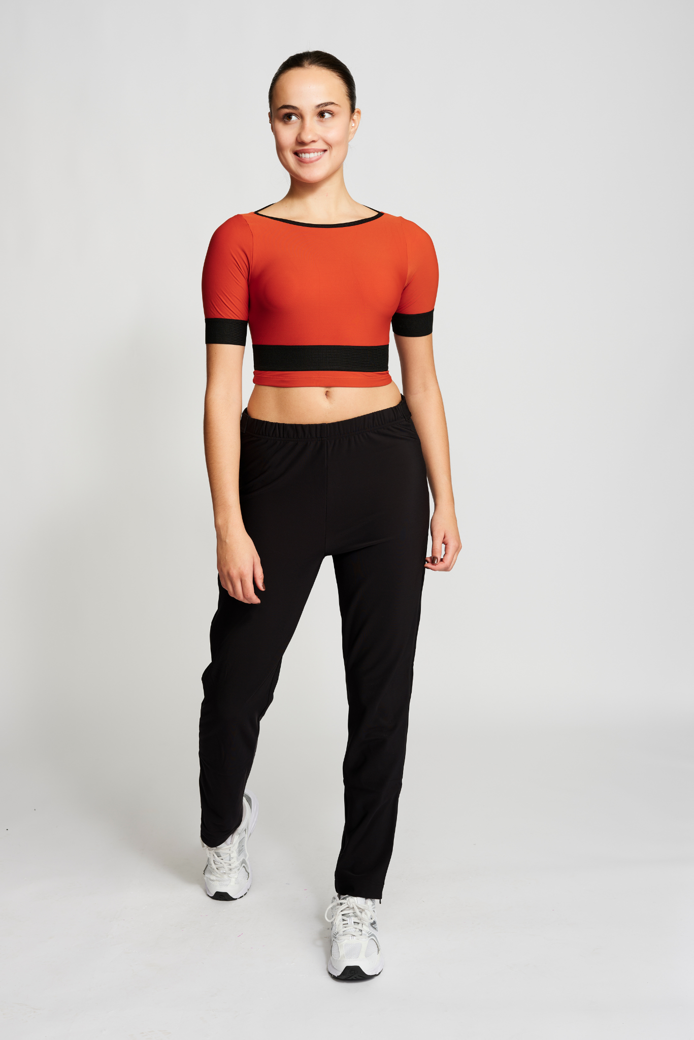 Phoenix Crop T-Shirt in Ember