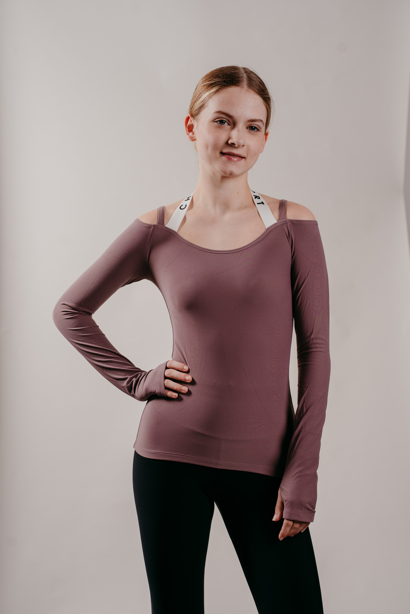 Fearless Langarmshirt in Nerz