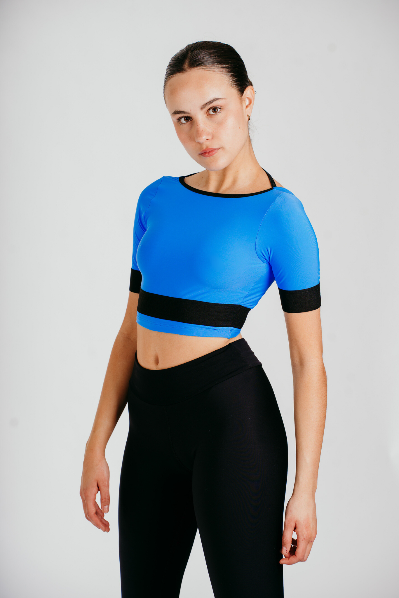 Phoenix Crop T-Shirt in Azure