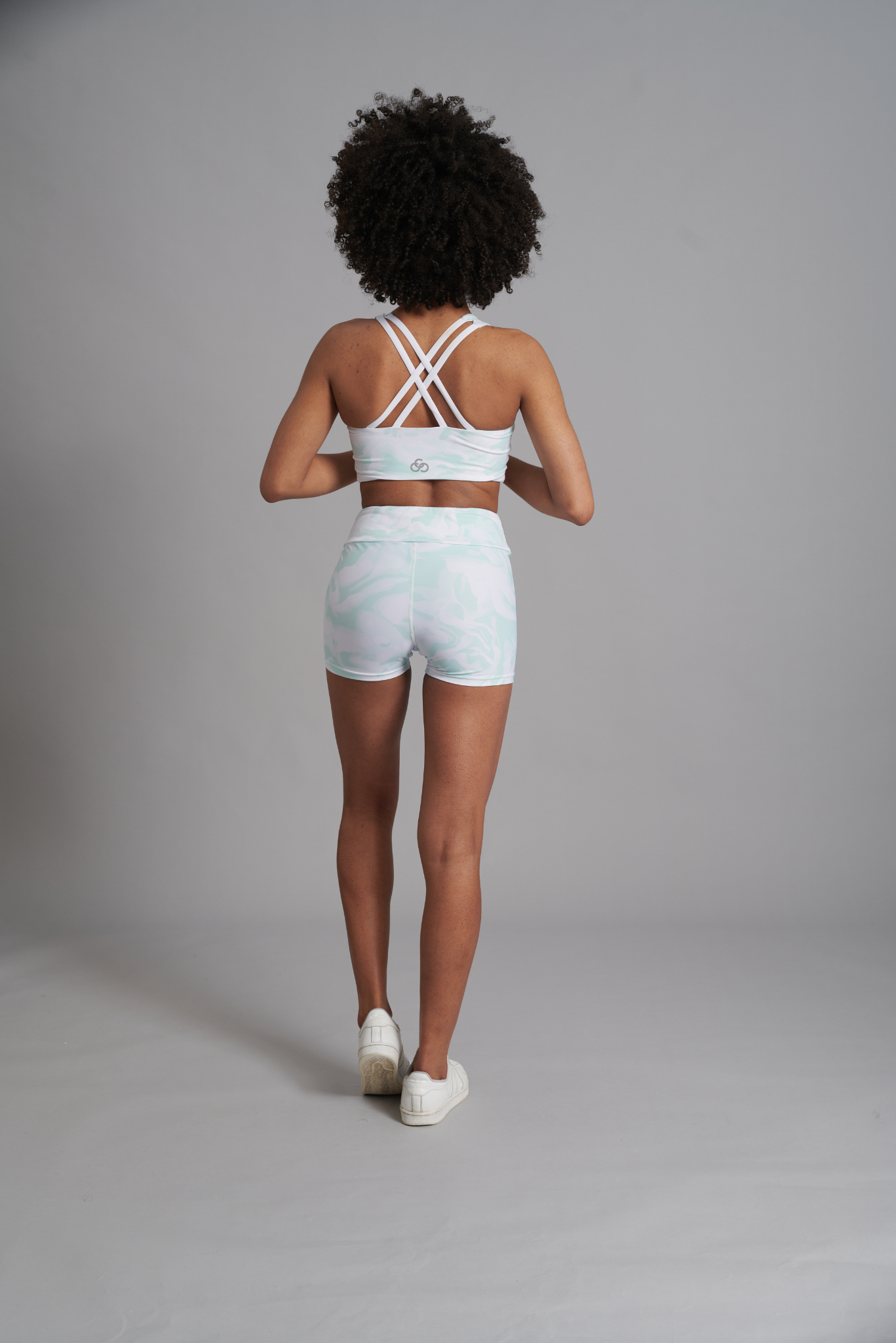 Sport-BH in Pastellgrün