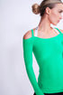 Fearless Long-Sleeve Top in Ocean