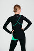 Desire Long-Sleeve Top in Ocean