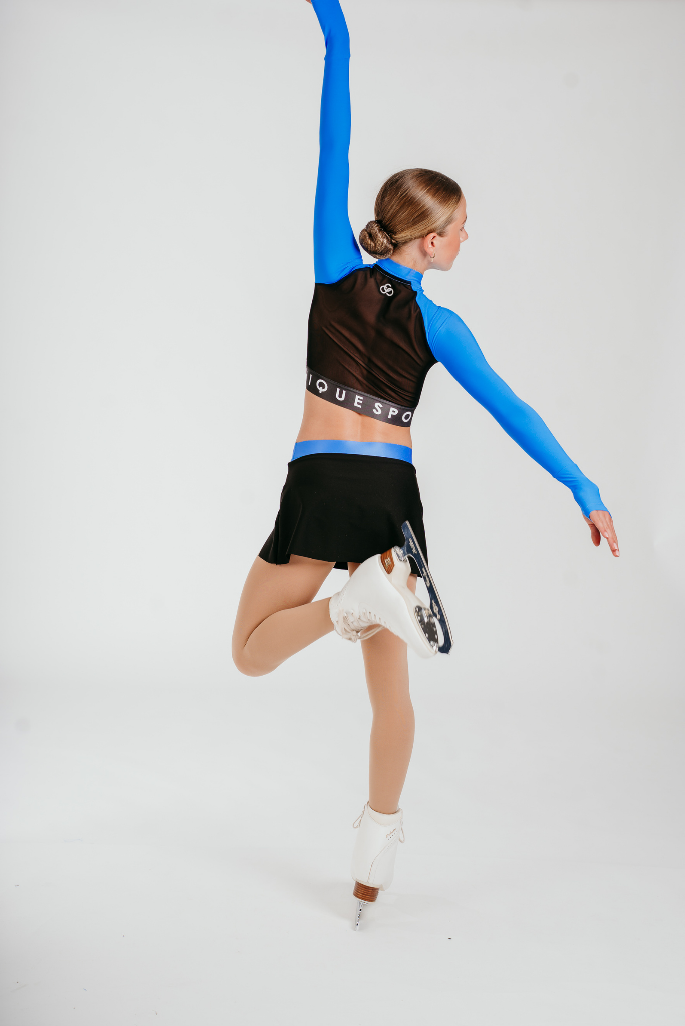 Fierce A-line Skirt in Azure