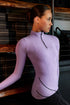 Desire Half-Zip Top in Amethist