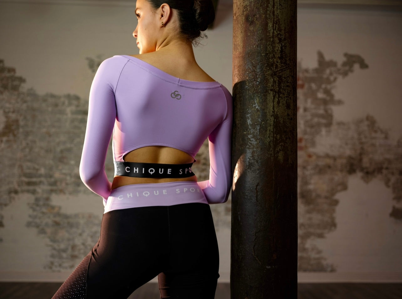 Empower On-Ice Leggings in Amethyst