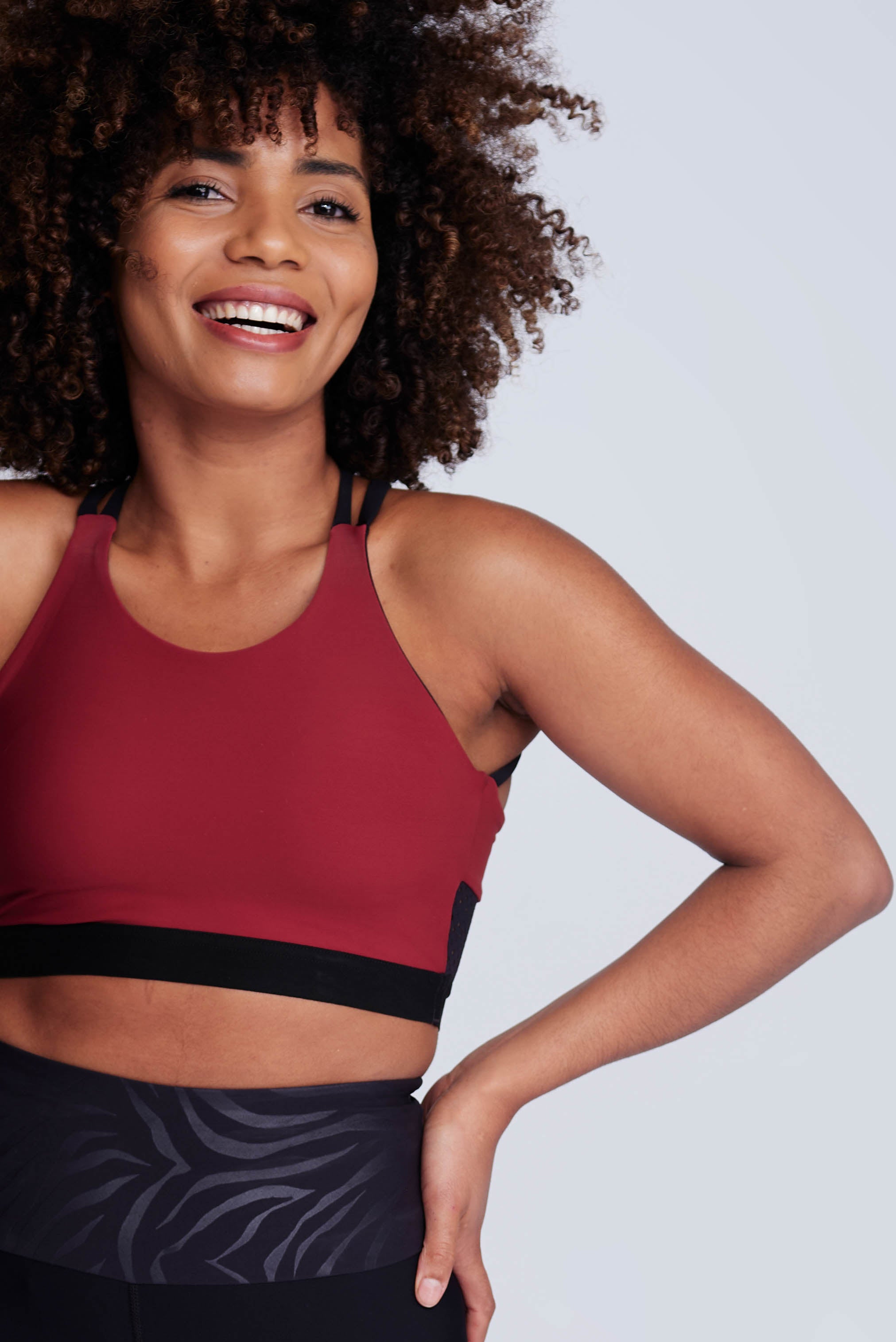 Ignite Sports Bra in Spice