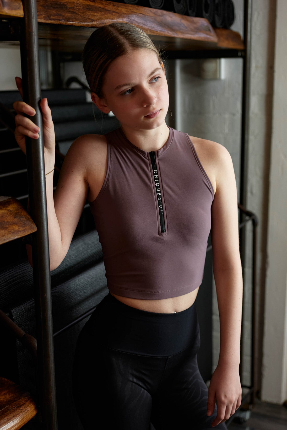 Iconic Crop Top in Nerz