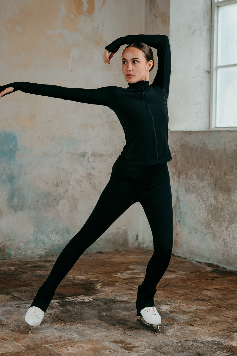Phoenix Op IJs Leggings in Zwart