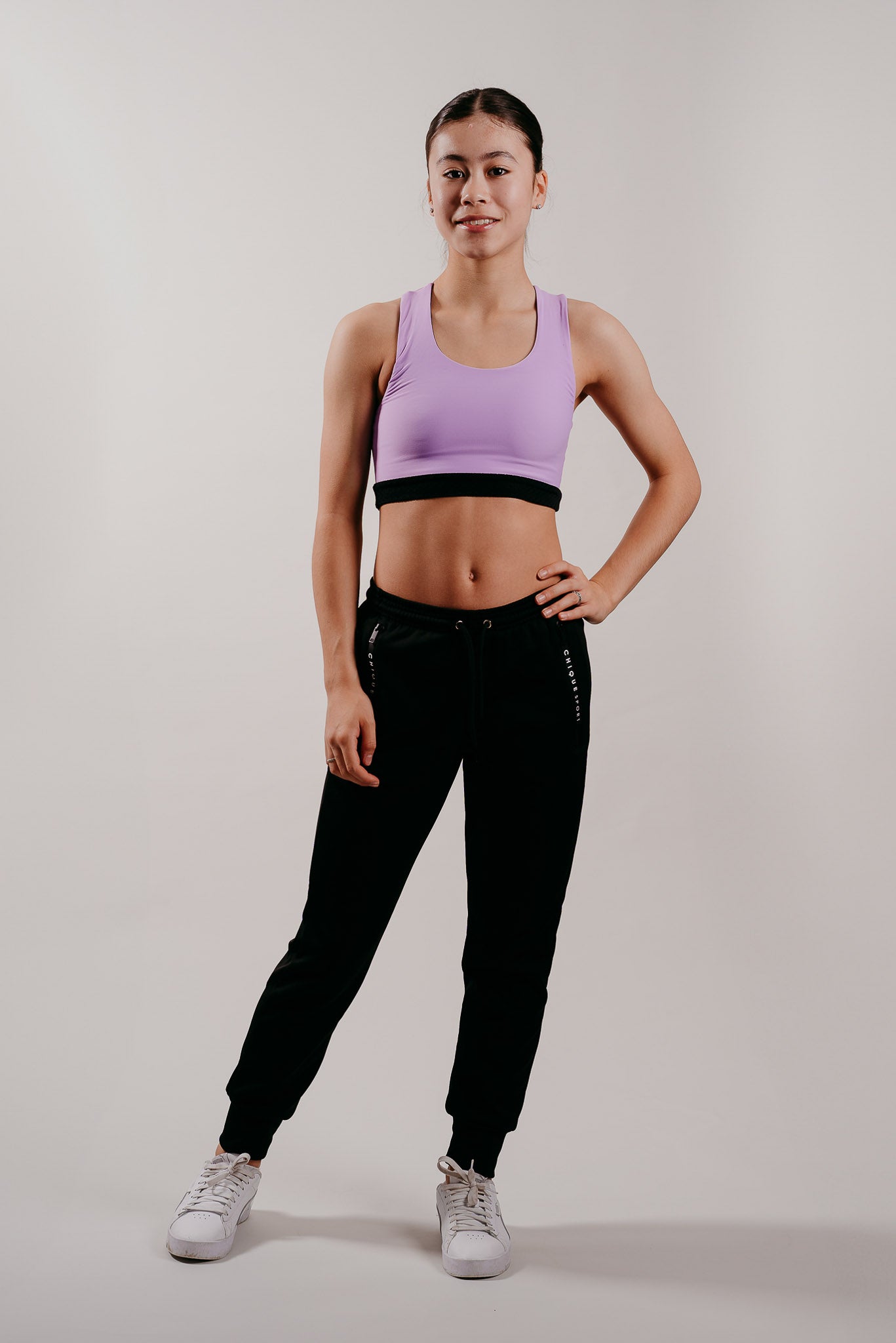 Fierce X Crop Top en Améthyste