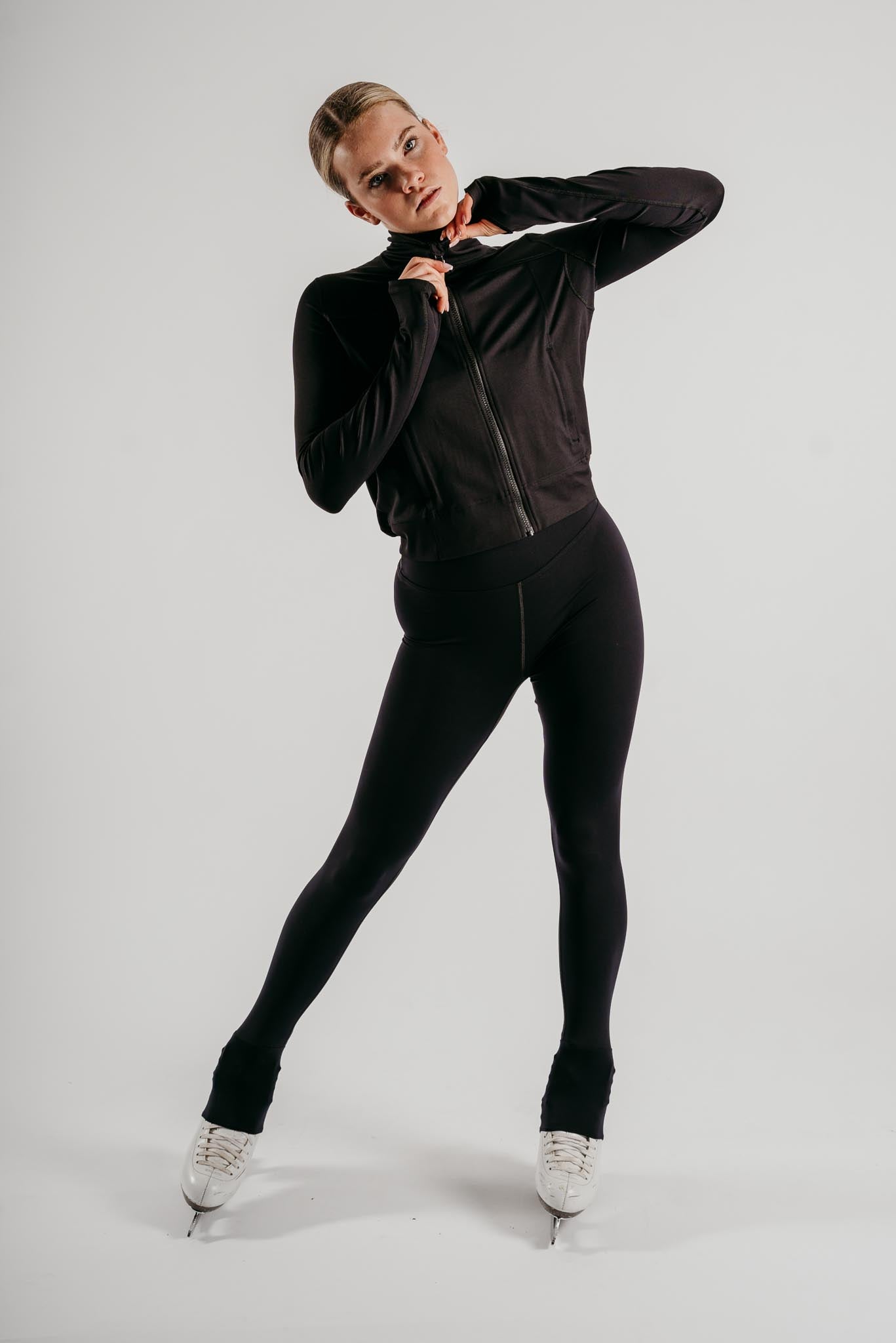 Phoenix Op IJs Leggings in Zwart