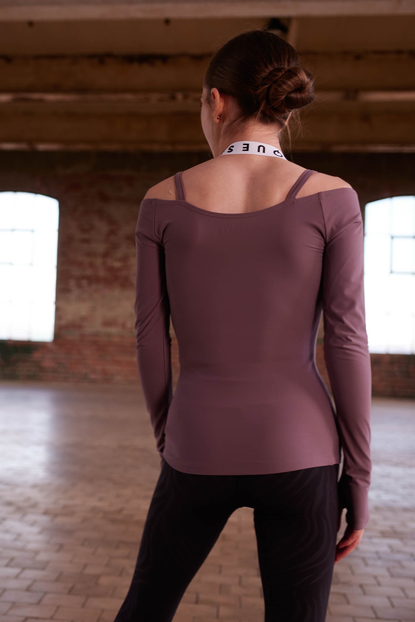 Fearless Langarm T-shirt in Nerts
