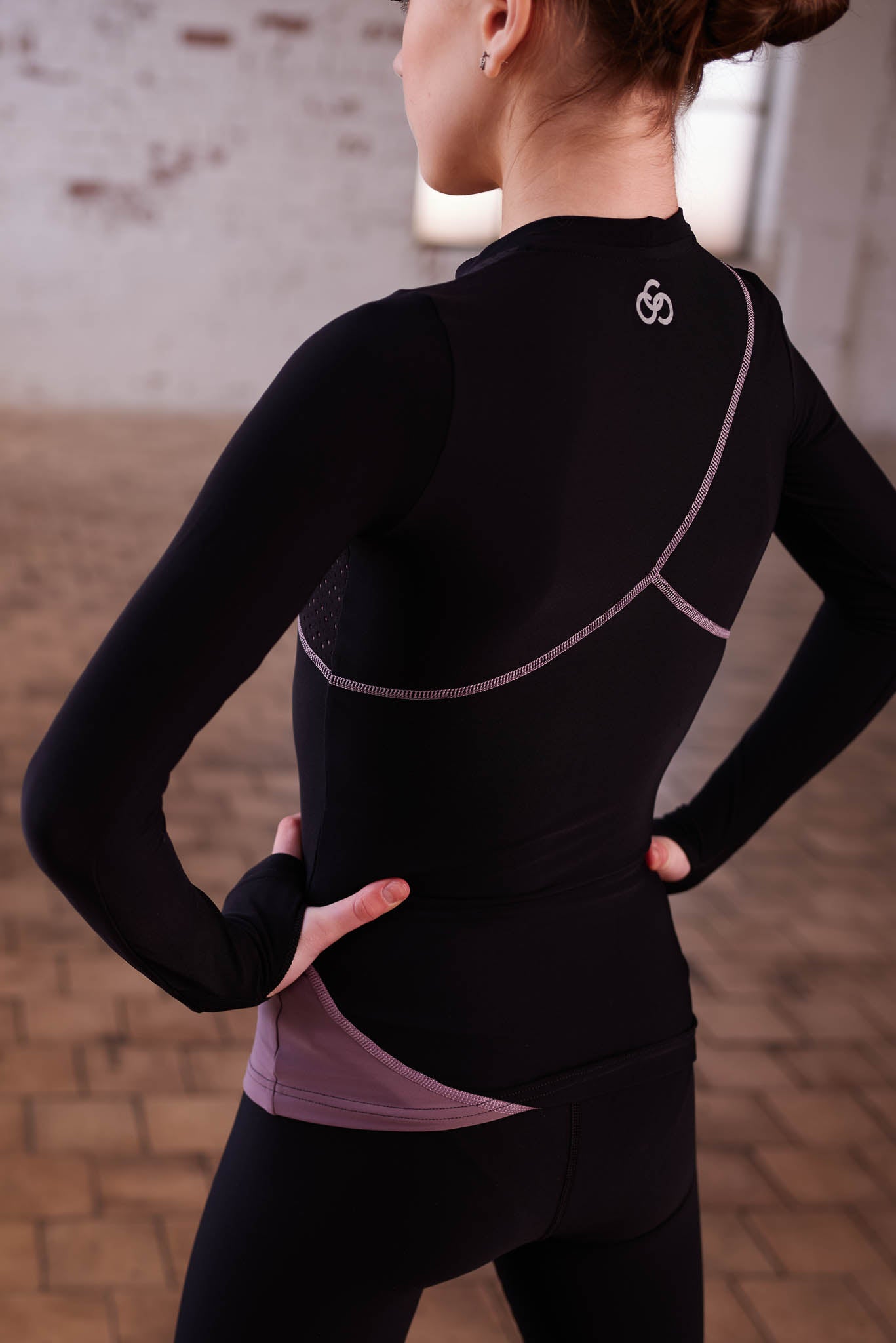 Desire Long-Sleeve Top in Mink