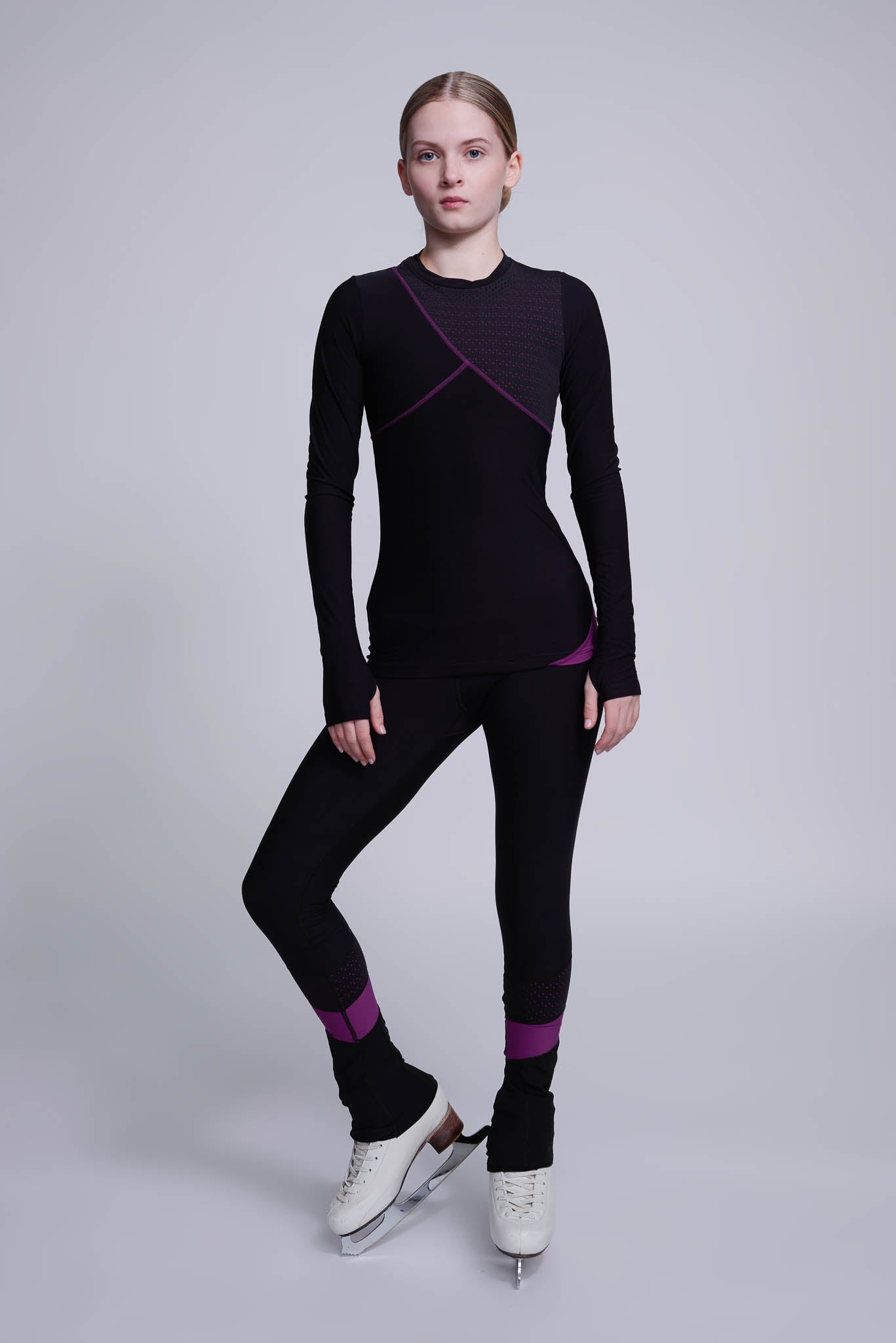 Desire Langarmshirt in Beere