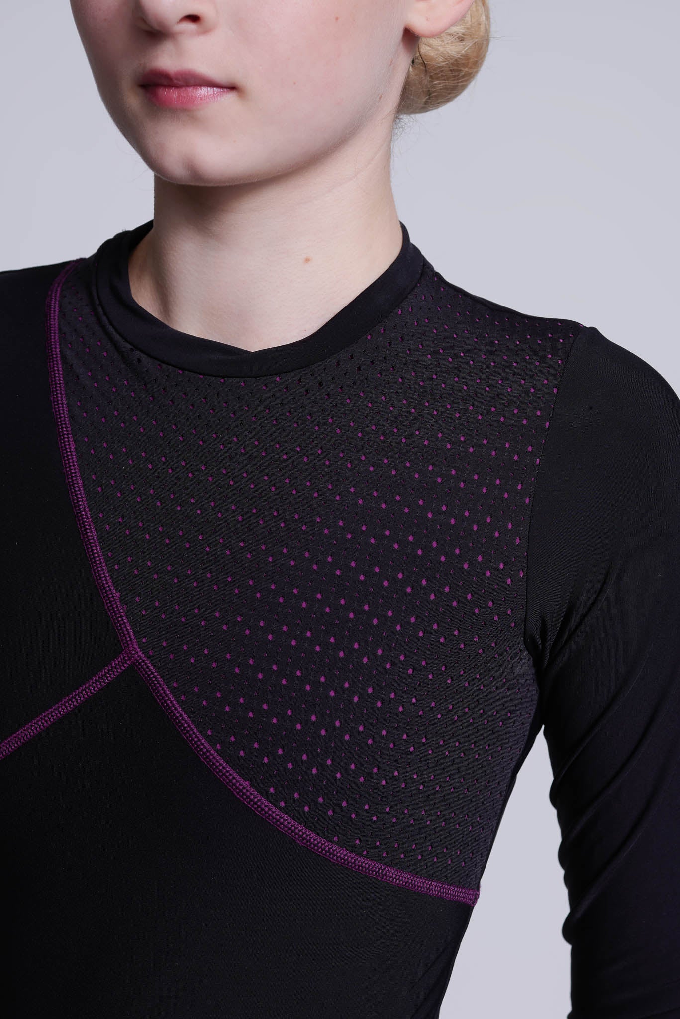 Desire Langarmshirt in Beere