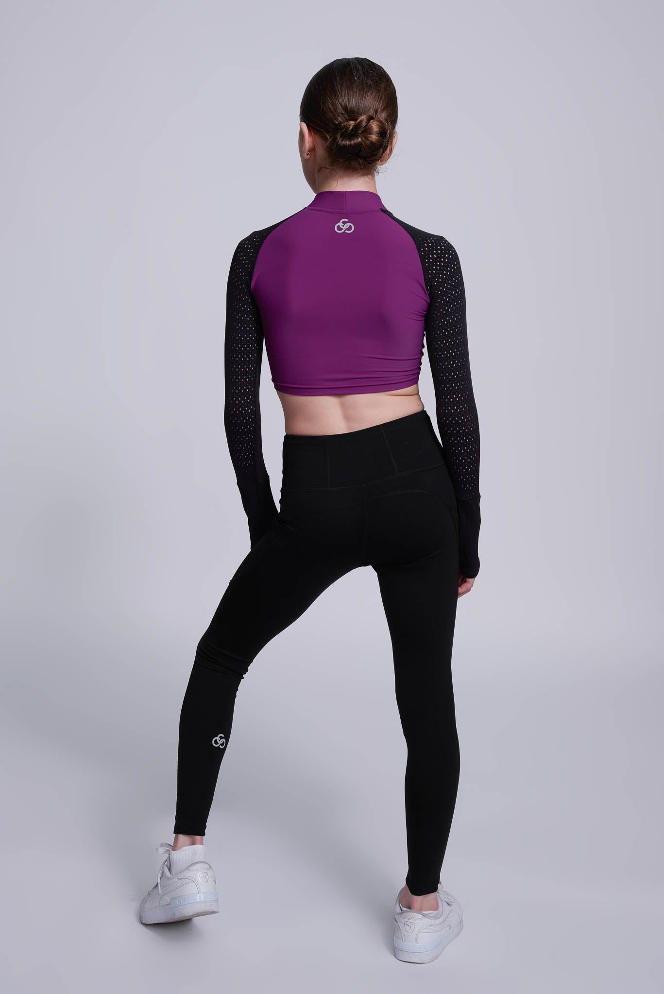 Inspire Crop Top in Berry