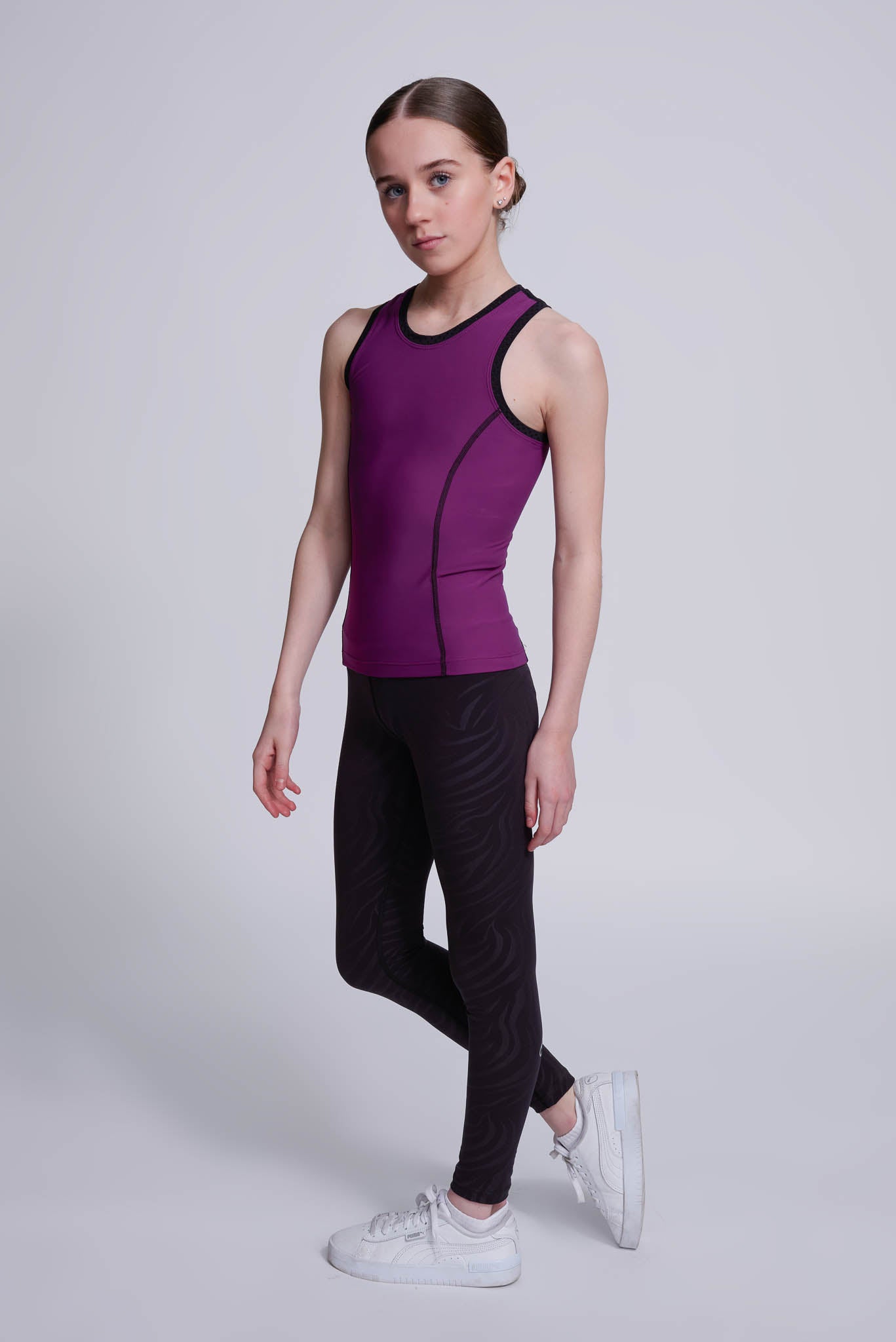 Desire Tank Top in Berry