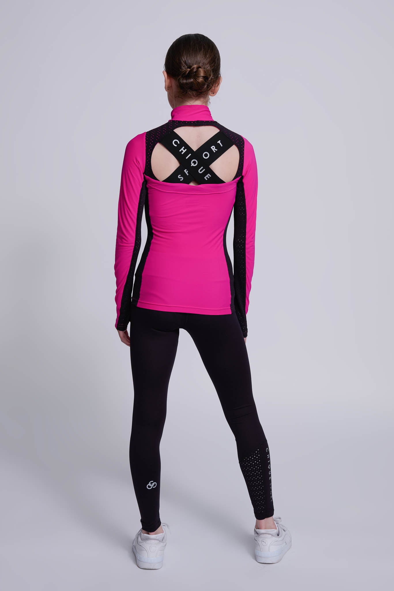 Inspire Half-Zip -paita värissä Fuksia
