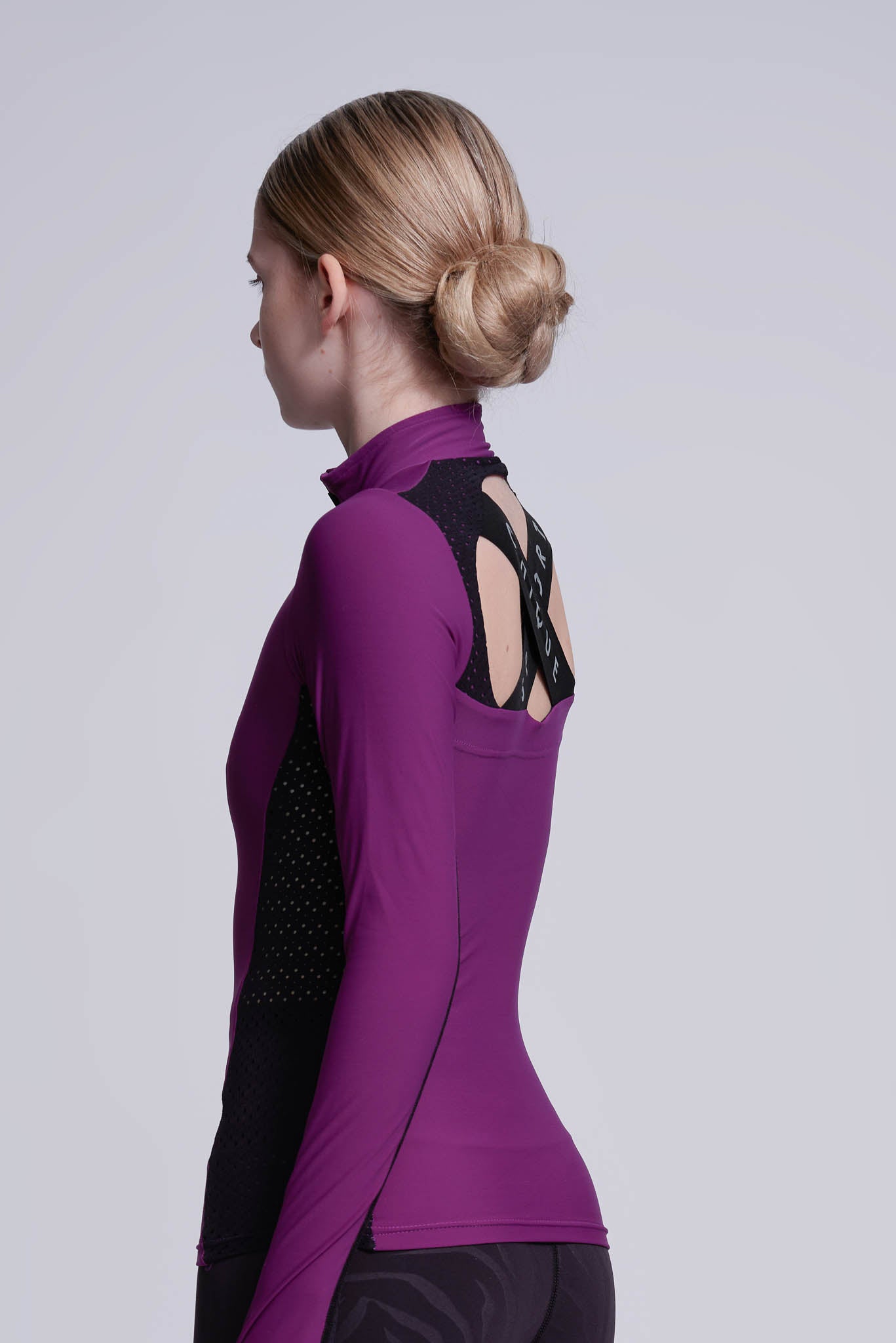 Inspire Haut à demi-zip en Baie